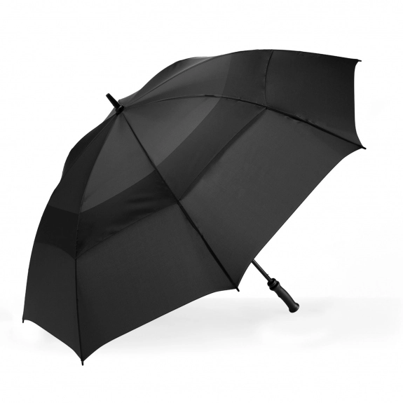 Black ShedRain Windjammer Vented Golf Custom Umbrella 