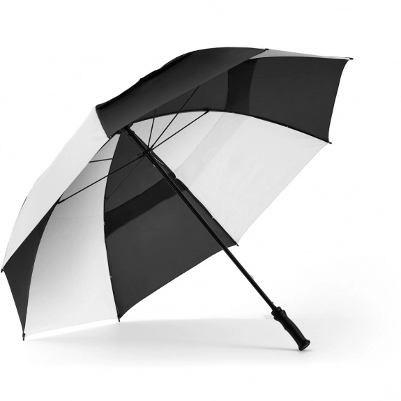 Black/White ShedRain Windjammer Vented Golf Custom Umbrella 