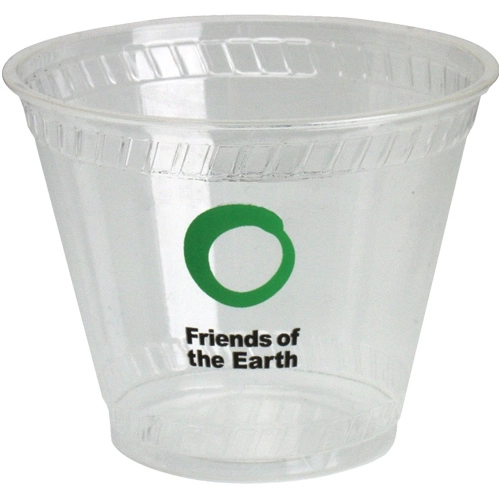 Clear Clear Biodegradable Custom Imprinted Cups