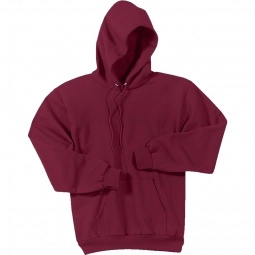 Cardinal Port & Company Custom Hooded Sweatshirt - Colors