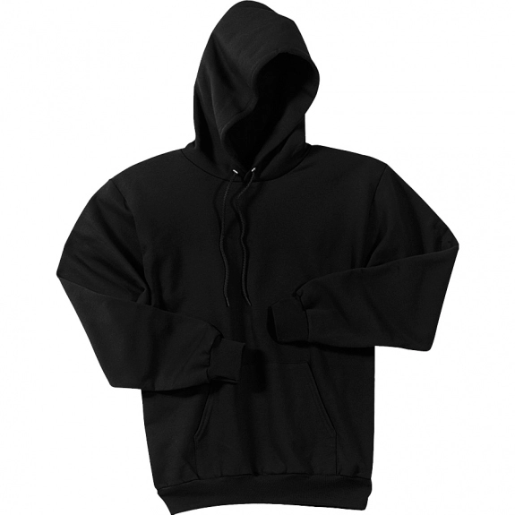 Dark Heather Port & Company Custom Hooded Sweatshirt - Colors