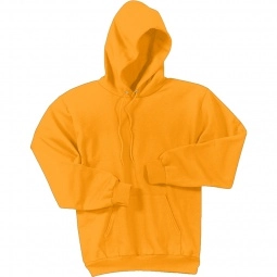 Gold Port & Company Custom Hooded Sweatshirt - Colors