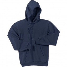 Navy Port & Company Custom Hooded Sweatshirt - Colors