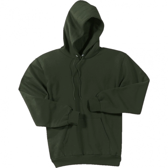 Olive Port & Company Custom Hooded Sweatshirt - Colors