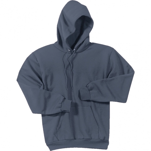 Steel Blue Port & Company Custom Hooded Sweatshirt - Colors