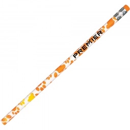 Orange to Yellow Mood Paw Print Custom Pencil