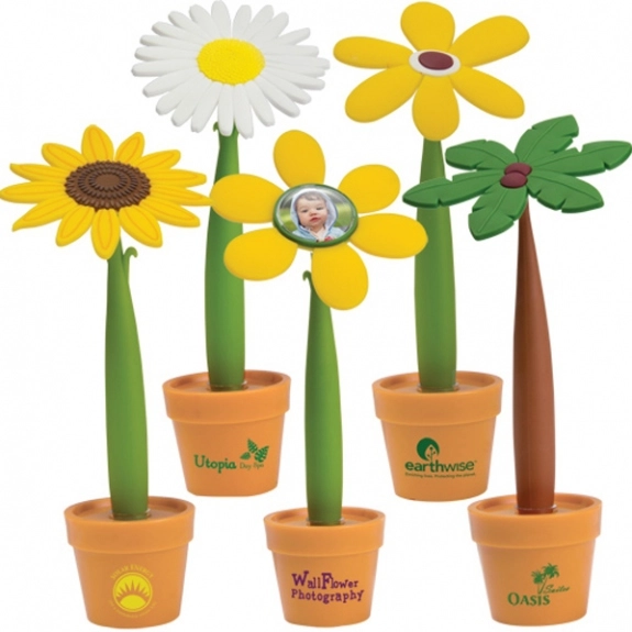 Flower Pot Custom Pen | ePromos