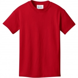 Red Port & Company Budget Custom T-Shirt - Youth - Colors