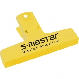 Yellow Budget Value 4" Personalized Clips Keep-It Clip