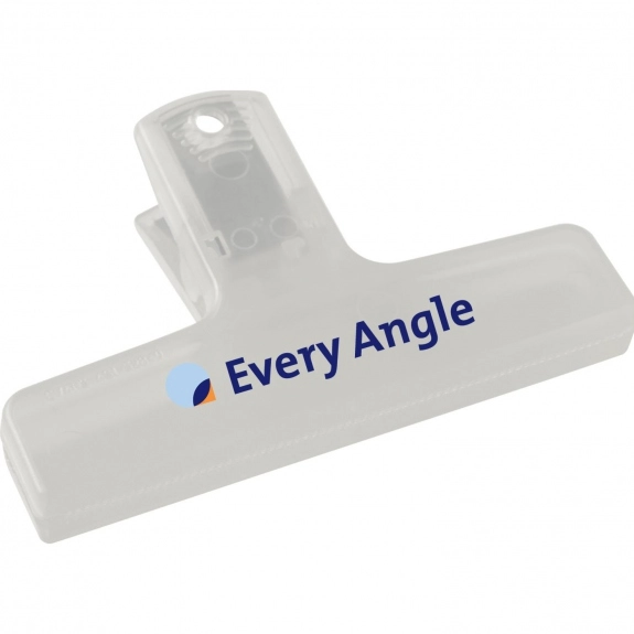 Translucent Frost Budget Value 4" Personalized Clips Keep-It Clip