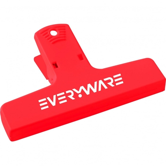 Red Budget Value 4" Personalized Clips Keep-It Clip