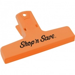 Orange Budget Value 4" Personalized Clips Keep-It Clip