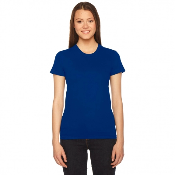 Lapis Fine Jersey Customized T-Shirts by American Apparel - Women's - Color