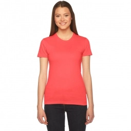 Coral Fine Jersey Customized T-Shirts by American Apparel - Women's - Color