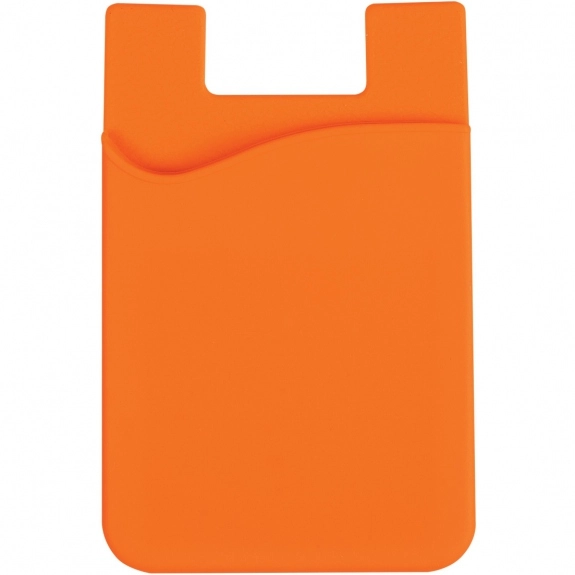 Orange Magnetic Auto Air Vent Mount w/ Custom Phone Wallet