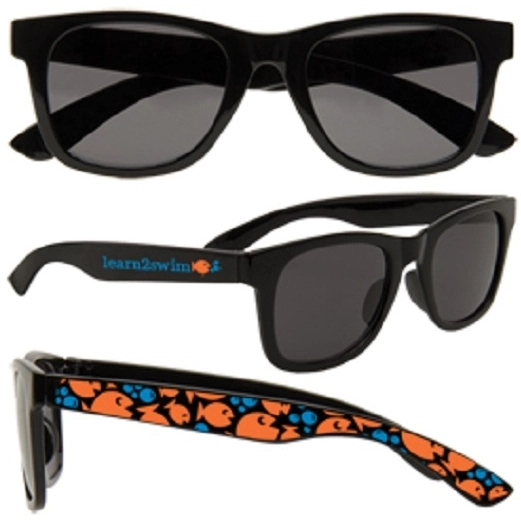 Black - Colorful Custom Sunglasses - Kids