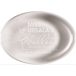 Oval Promotional Paperweight