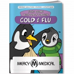 Multi - Promo Coloring Book - Cold & Flu Fight Germs with Pengy