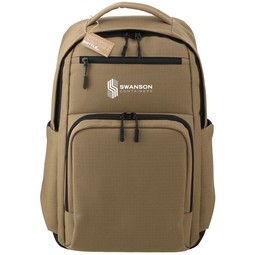 Brown - NBN Insulated Recycled Branded Utility Backpack