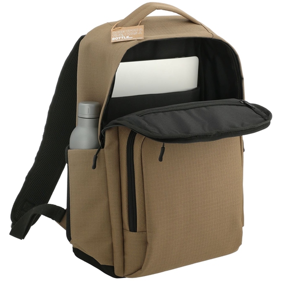 Open - NBN Insulated Recycled Branded Utility Backpack