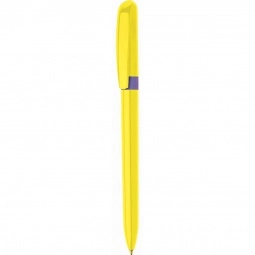 Yellow BIC Pivo Twist Action Custom Pens