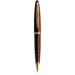 Marine Amber w/ Gold Trim Waterman Carene Ball Point Custom Pen 