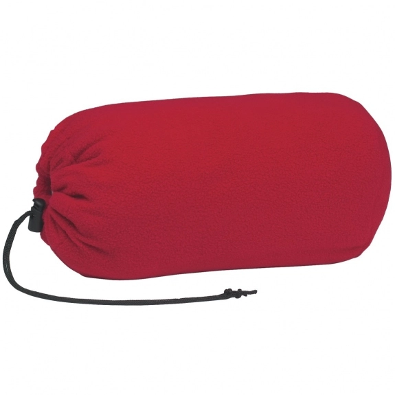 Red Fleece Garment Accessory Promotional Gift Set