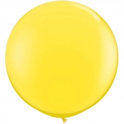 Yellow Qualatex Biodegradable Promo Latex Balloons - 36"