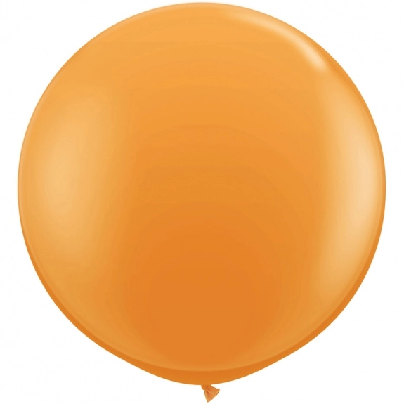 Orange Qualatex Biodegradable Promo Latex Balloons - 36"