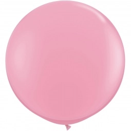 Pink Qualatex Biodegradable Promo Latex Balloons - 36"