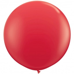 Red Qualatex Biodegradable Promo Latex Balloons - 36"
