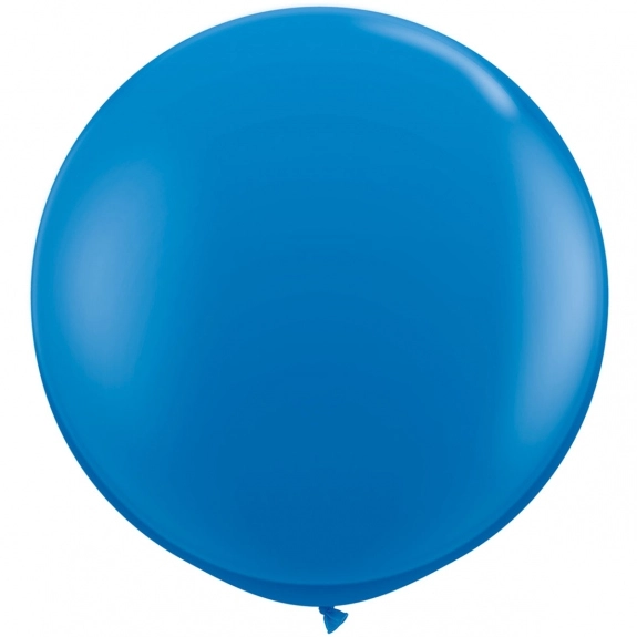 Dark Blue Qualatex Biodegradable Promo Latex Balloons - 36"