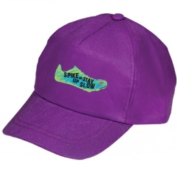 Purple Econo Non-Woven Promotional Cap