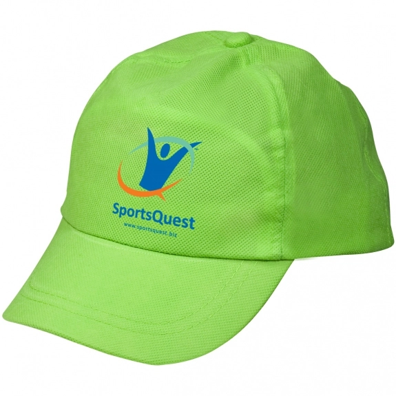 Lime Green Econo Non-Woven Promotional Cap