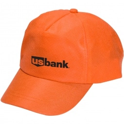 Orange Econo Non-Woven Promotional Cap