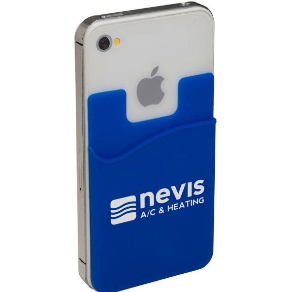 adhesive cell phone card holder custom