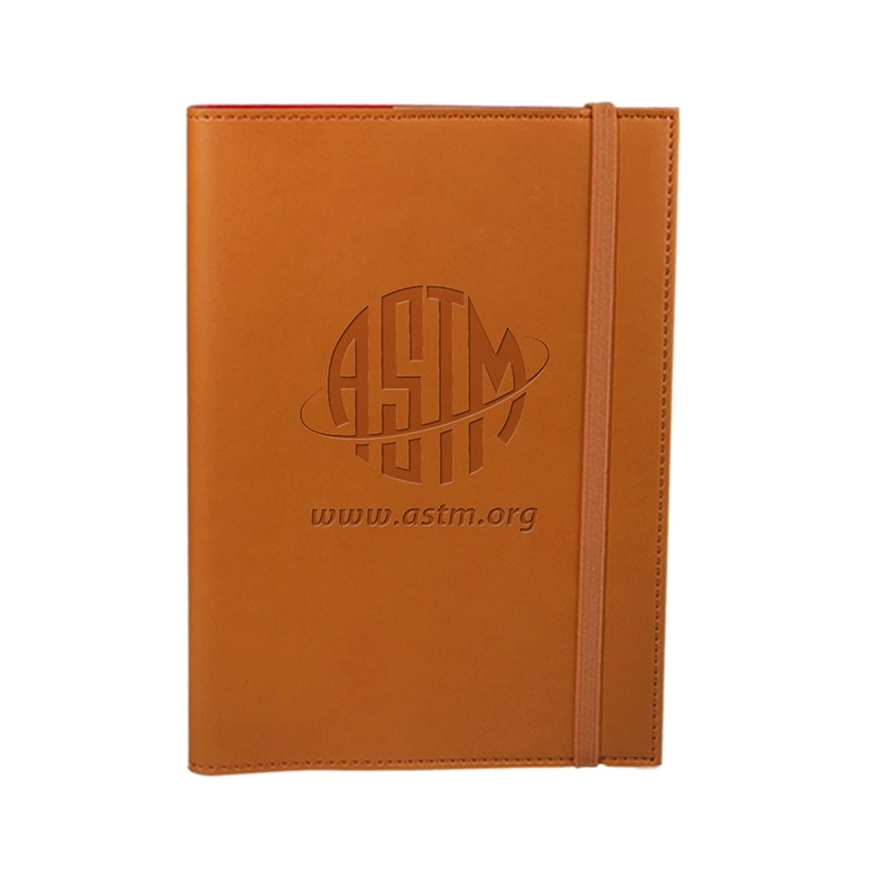 LEEMAN NYC Tuscany Soft Faux Leather Custom Refillable Journal