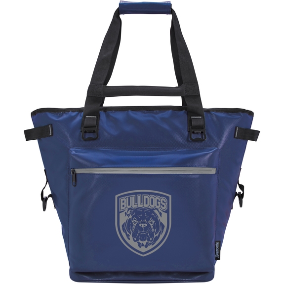 Navy KOOZIE&#174; Olympus Promotional Cooler Tote Bag - 36 Can