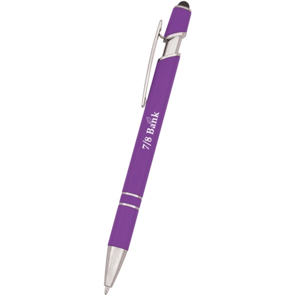 Purple Aluminum Promotional Stylus Pen