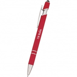 Red Aluminum Promotional Stylus Pen