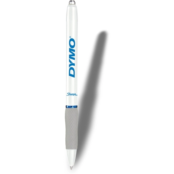 White / Blue Sharpie S-Gel Promotional Pen