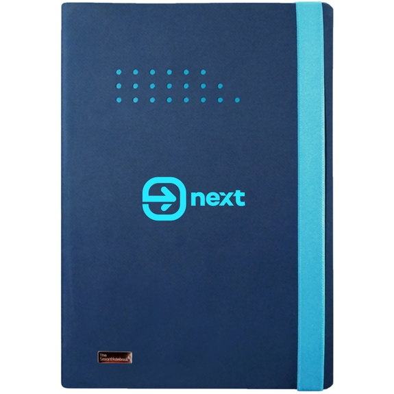 Blue/Blue - The SmartNotebook&#174; Smart Flex Custom Notebook