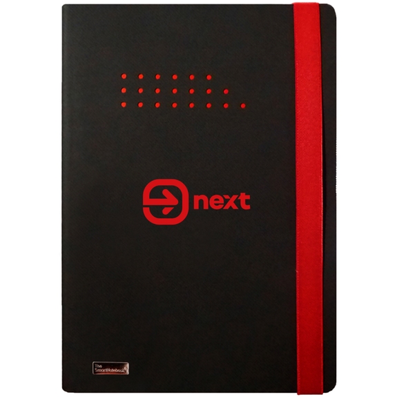 Black/Red - The SmartNotebook&#174; Smart Flex Custom Notebook