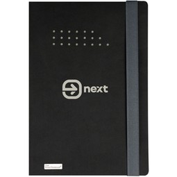 Black/Gray - The SmartNotebook&#174; Smart Flex Custom Notebook