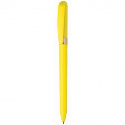 Yellow BIC Pivo Gold Custom Pens
