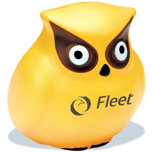 Yellow Owl Custom Stress Balls