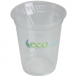 Clear Clear Biodegradable Custom Imprinted Cups