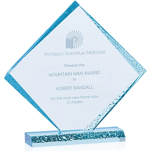 Blue Diamond Ice Promotional Award