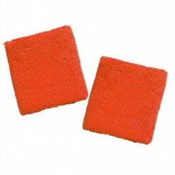 Orange Woven Custom Wristbands - 2 Pcs.