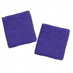 Purple Woven Custom Wristbands - 2 Pcs.